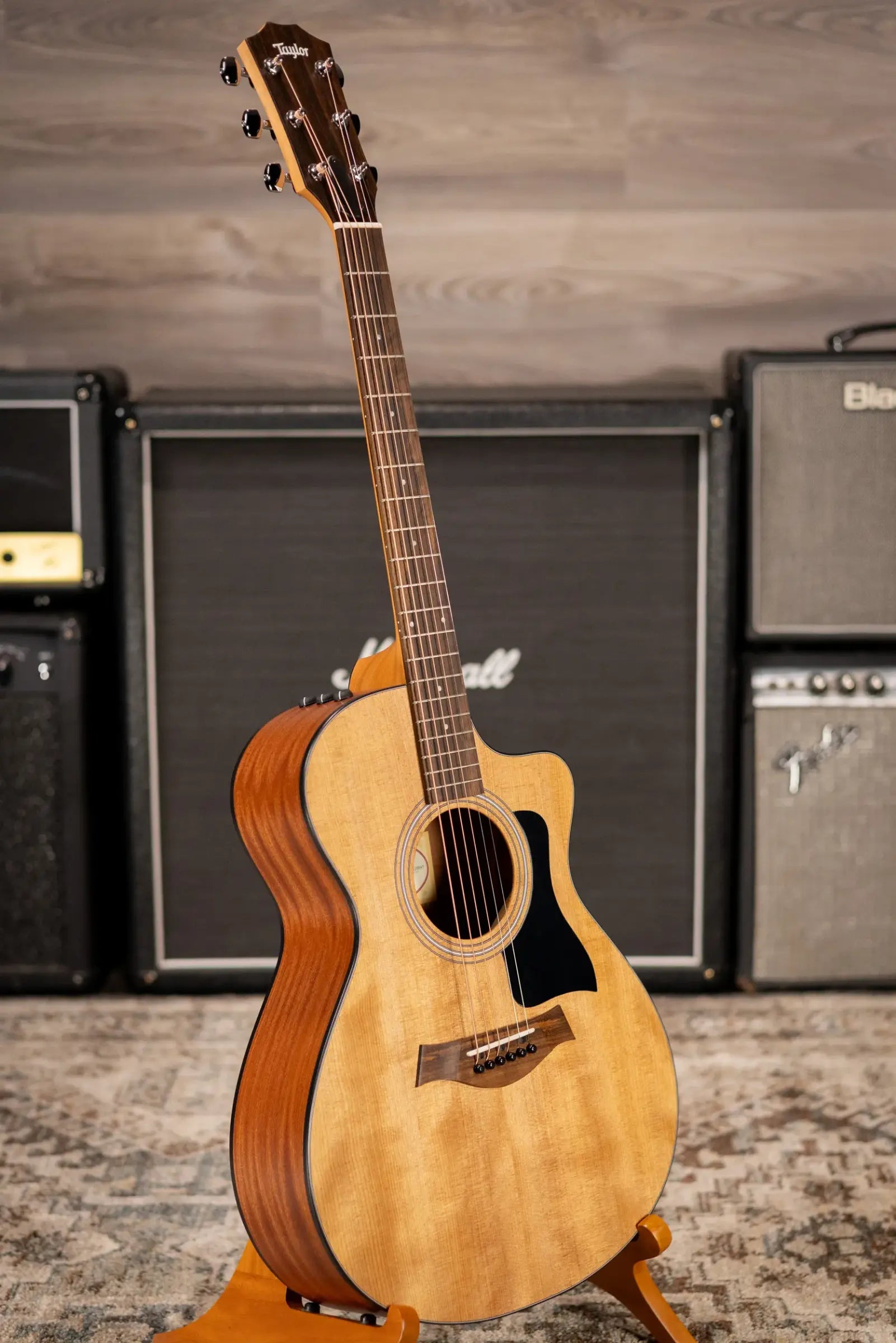 Taylor 112ce Grand Concert Acoustic/Electric Guitar with Gig Bag