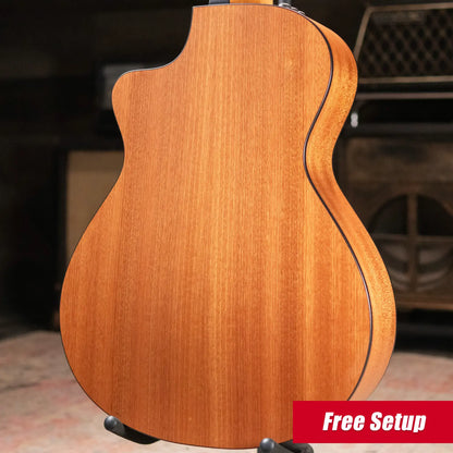 Taylor 112ce-N Nylon Grand Concert Acoustic/Electric Guitar with Gig Bag