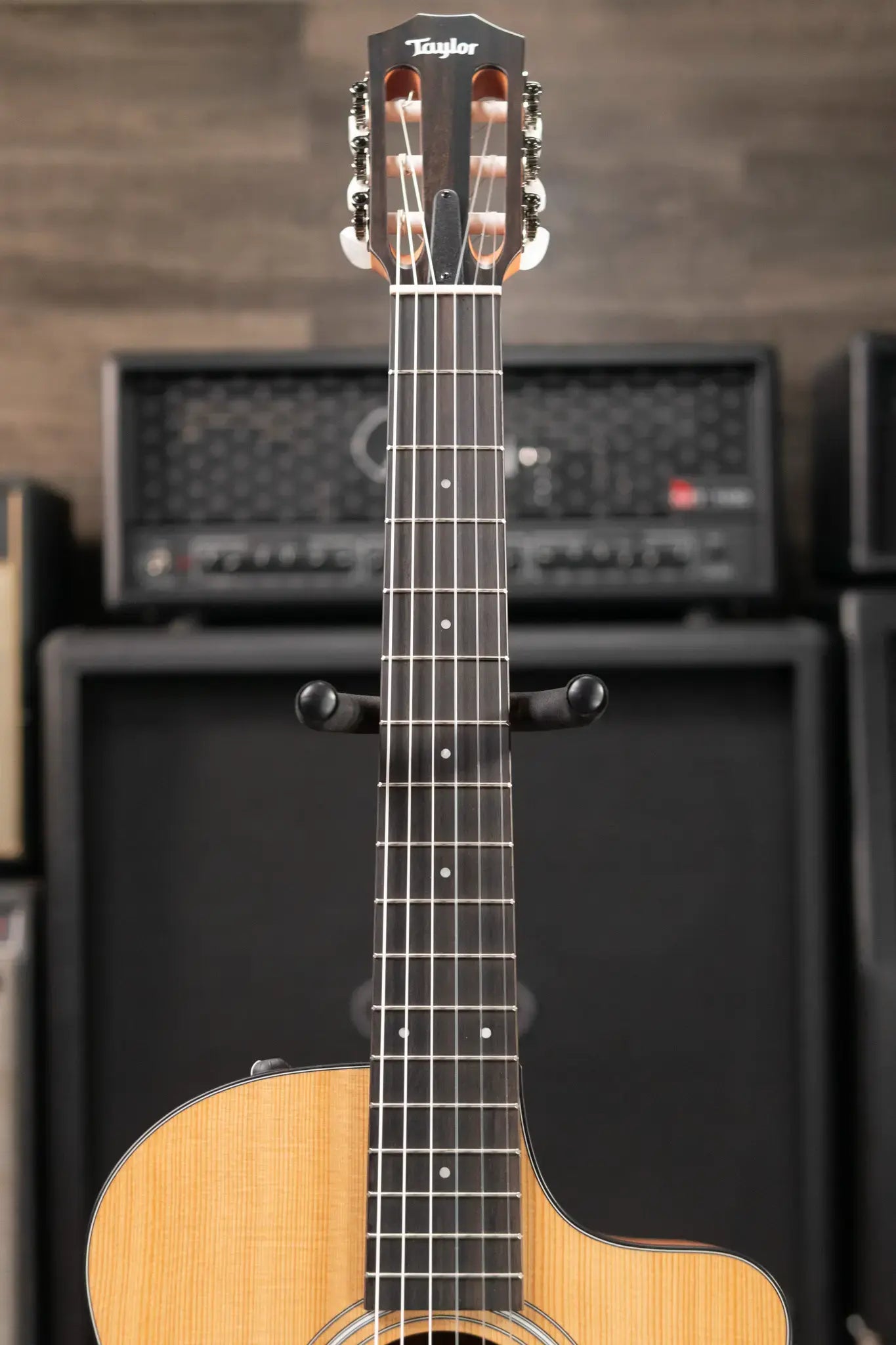 Taylor 112ce-N Nylon Grand Concert Acoustic/Electric Guitar with Gig Bag