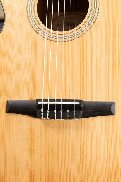 Taylor 112ce-N Nylon Grand Concert Acoustic/Electric Guitar with Gig Bag
