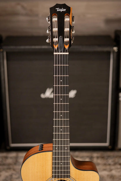 Taylor 112ce-N Nylon Grand Concert Acoustic/Electric Guitar with Gig Bag
