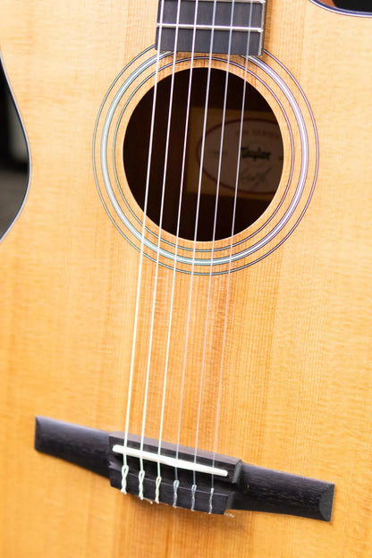 Taylor 112ce-N Nylon Grand Concert Acoustic/Electric Guitar with Gig Bag