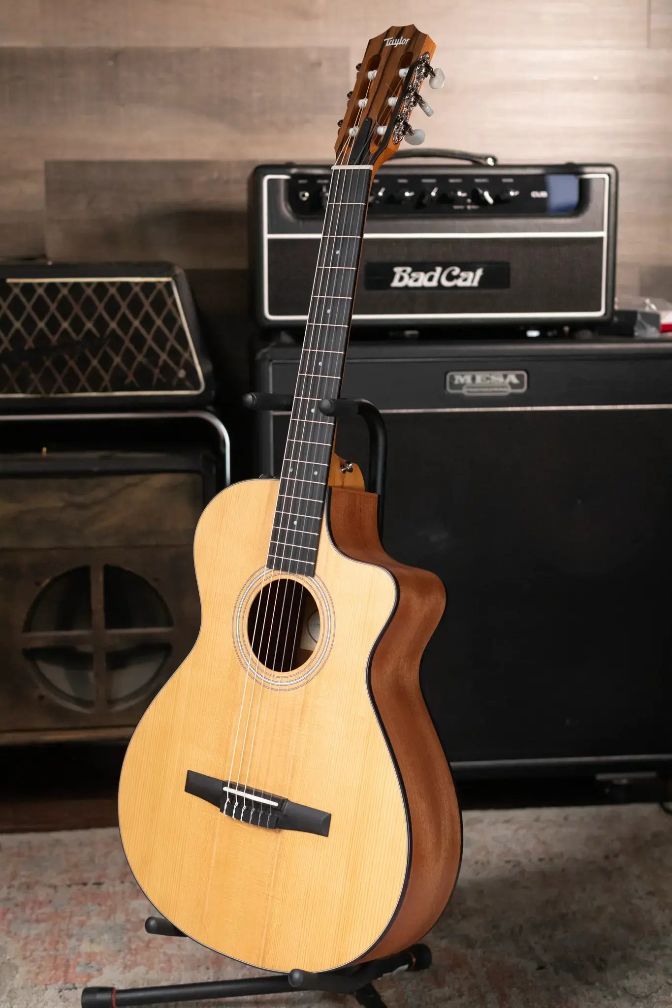 Taylor 112ce-N Nylon Grand Concert Acoustic/Electric with Gig Bag - Factory Demo
