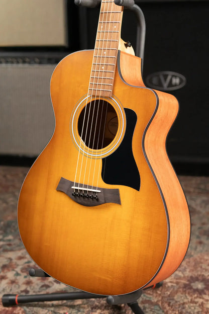 Taylor 112ce Special Edition Grand Concert Acoustic/Electric Guitar - Honeyburst with Gig Bag
