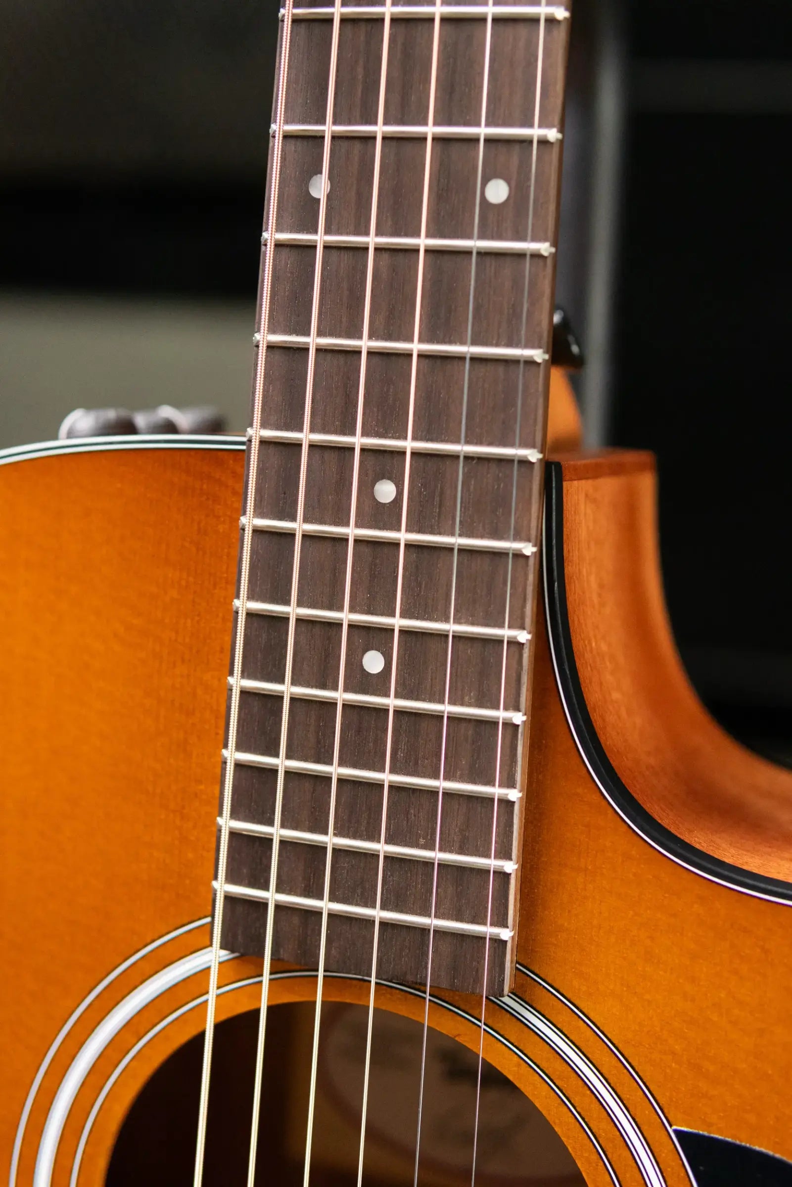 Taylor 112ce Special Edition Grand Concert Acoustic/Electric Guitar - Honeyburst with Gig Bag