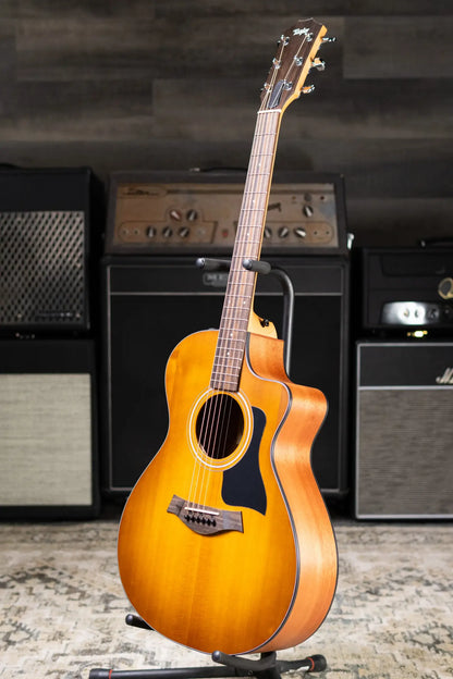 Taylor 112ce Special Edition Grand Concert Acoustic/Electric Guitar - Honeyburst with Gig Bag