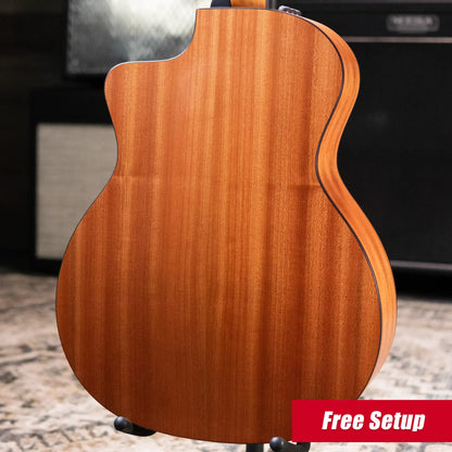 Taylor 114ce Grand Auditorium Acoustic/Electric Guitar - Natural with Structured Gig Bag - Floor Model Demo