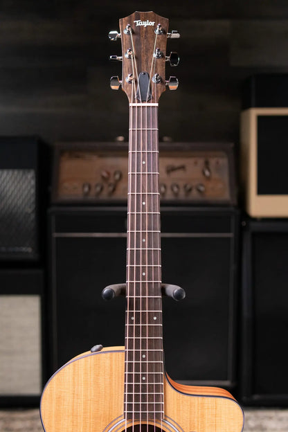 Taylor 114ce Grand Auditorium Acoustic/Electric Guitar - Natural with Structured Gig Bag - Floor Model Demo
