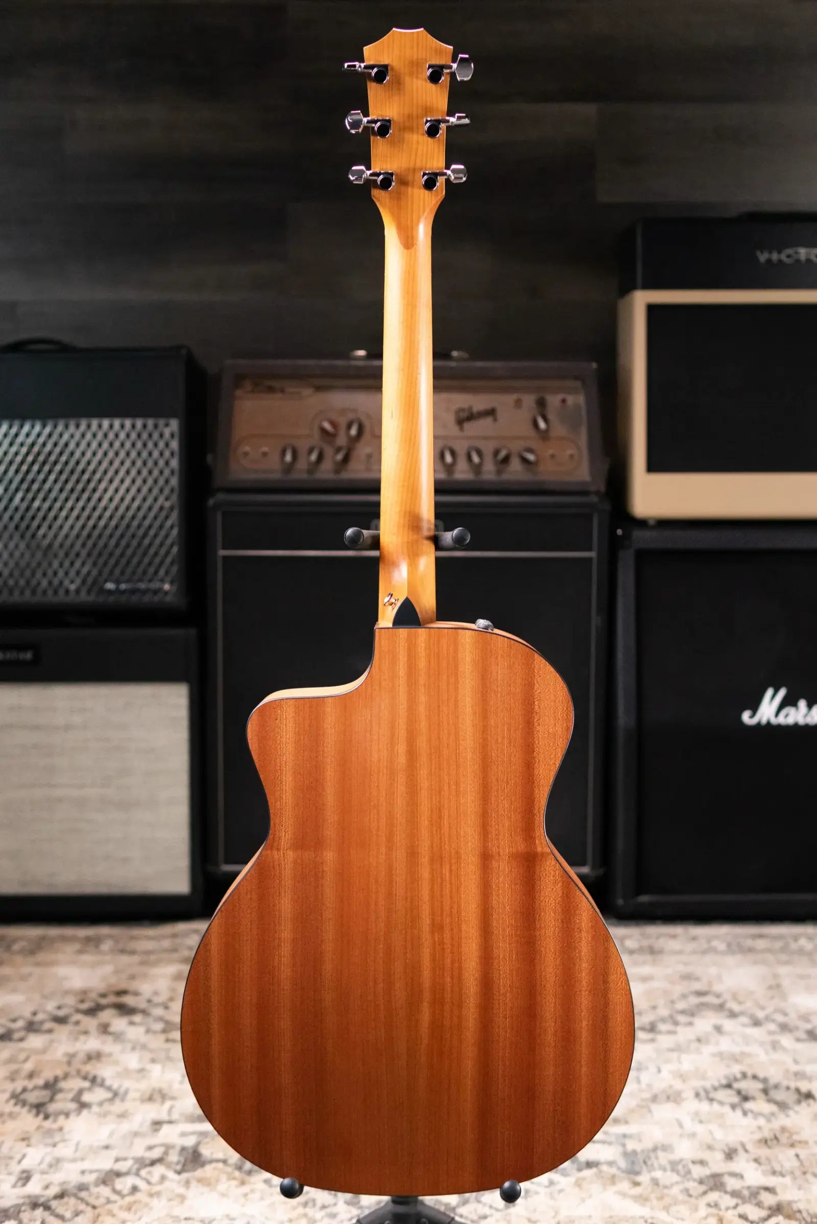 Taylor 114ce Grand Auditorium Acoustic/Electric Guitar - Natural with Structured Gig Bag - Floor Model Demo