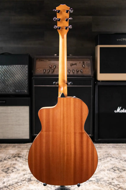 Taylor 114ce Grand Auditorium Acoustic/Electric Guitar - Natural with Structured Gig Bag - Floor Model Demo