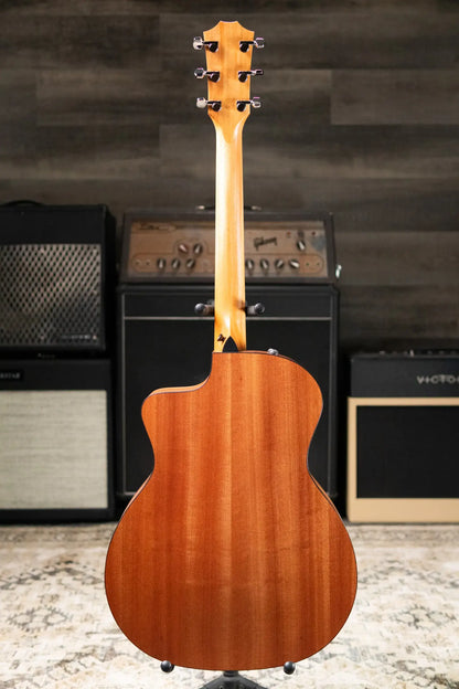 Taylor 114ce Grand Auditorium Acoustic/Electric Guitar - Sapele with Gig Bag - Demo