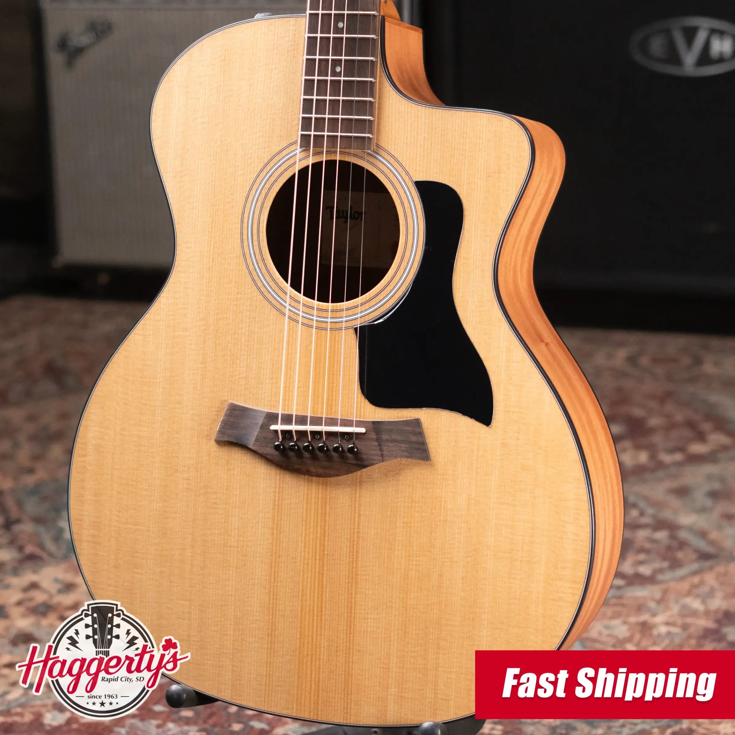 Taylor 114ce Grand Auditorium Acoustic/Electric Guitar with Gig Bag