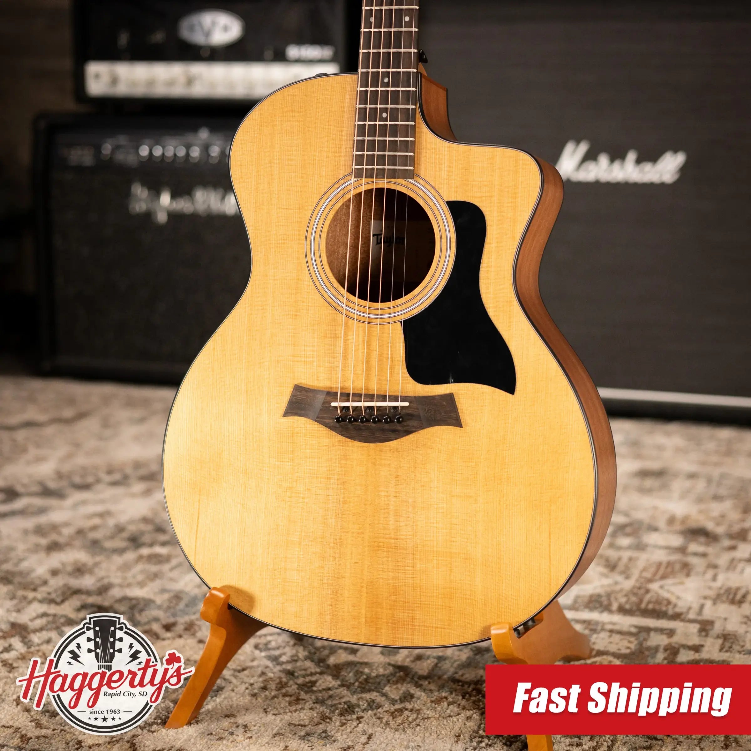 Taylor 114ce Grand Auditorium Acoustic-Electric Guitar with Gig Bag