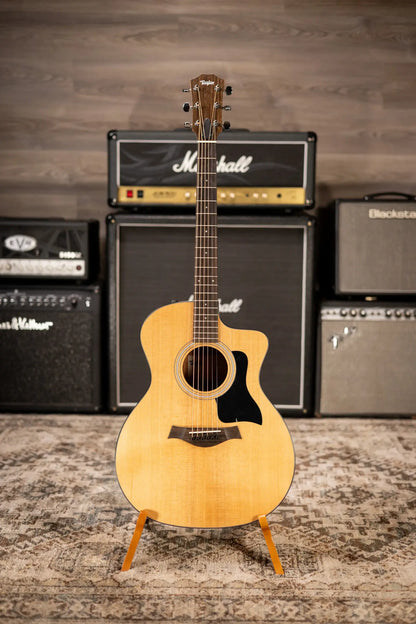 Taylor 114ce Grand Auditorium Acoustic-Electric Guitar with Gig Bag