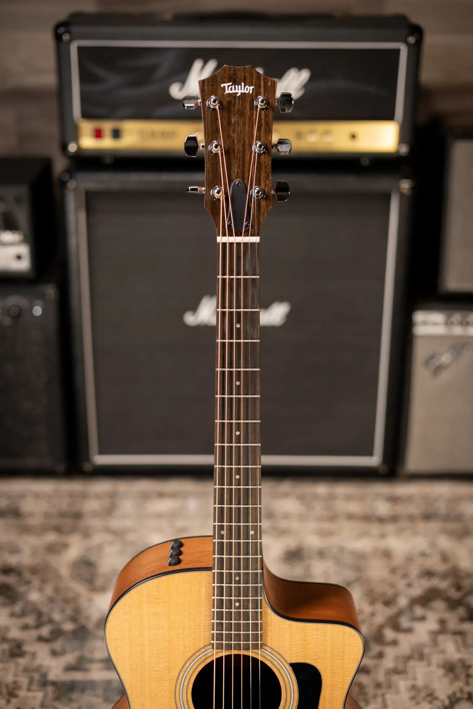 Taylor 114ce Grand Auditorium Acoustic-Electric Guitar with Gig Bag