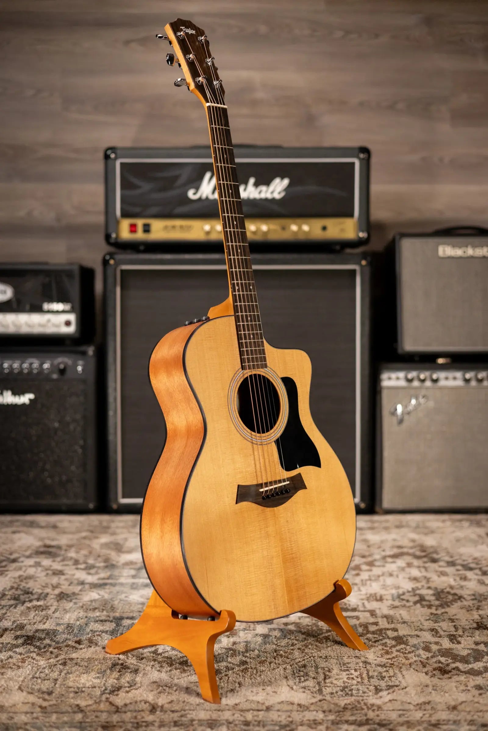 Taylor 114ce Grand Auditorium Acoustic-Electric Guitar with Gig Bag