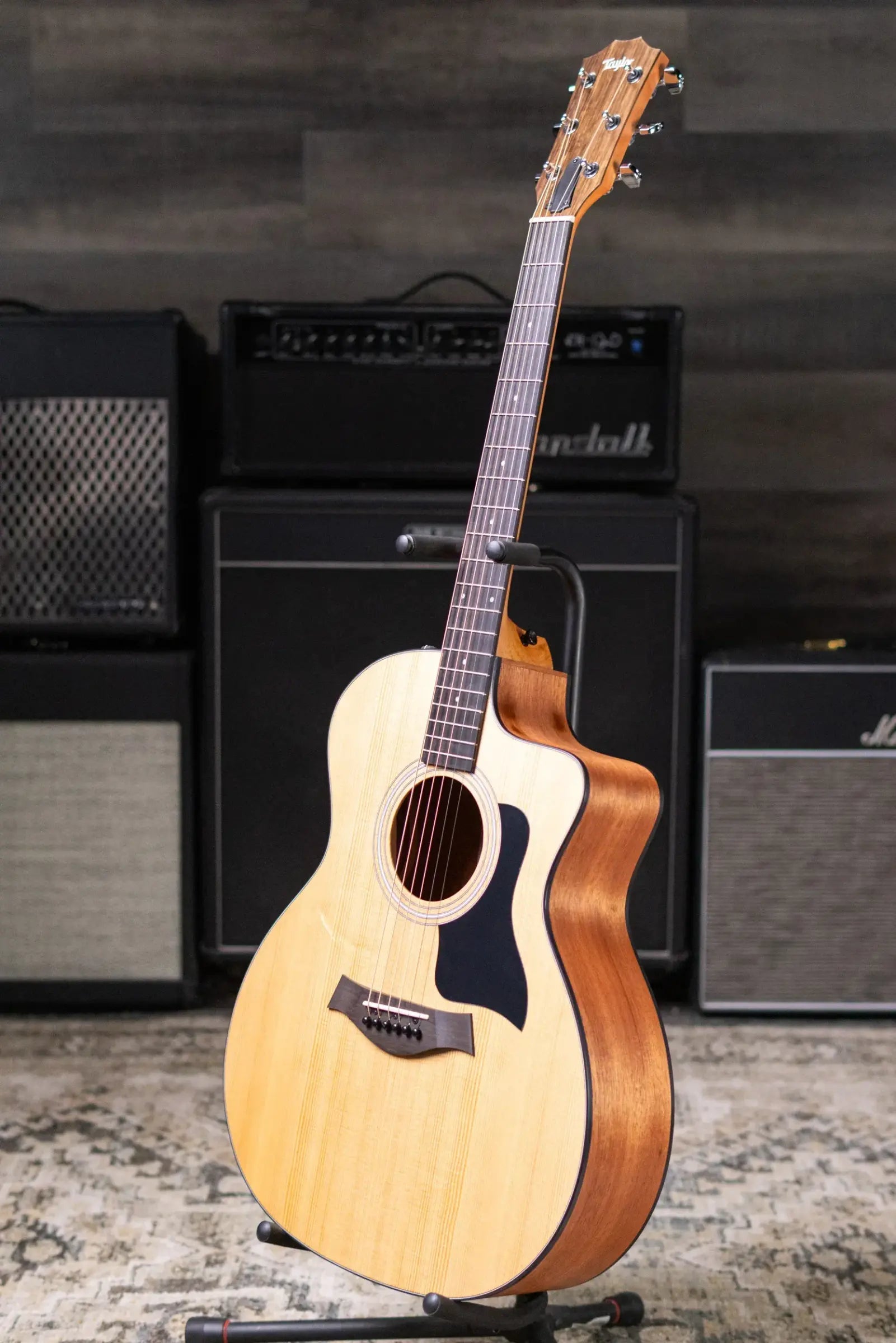 Taylor 114ce Grand Auditorium Acoustic/Electric Guitar with Gig Bag - Factory Used