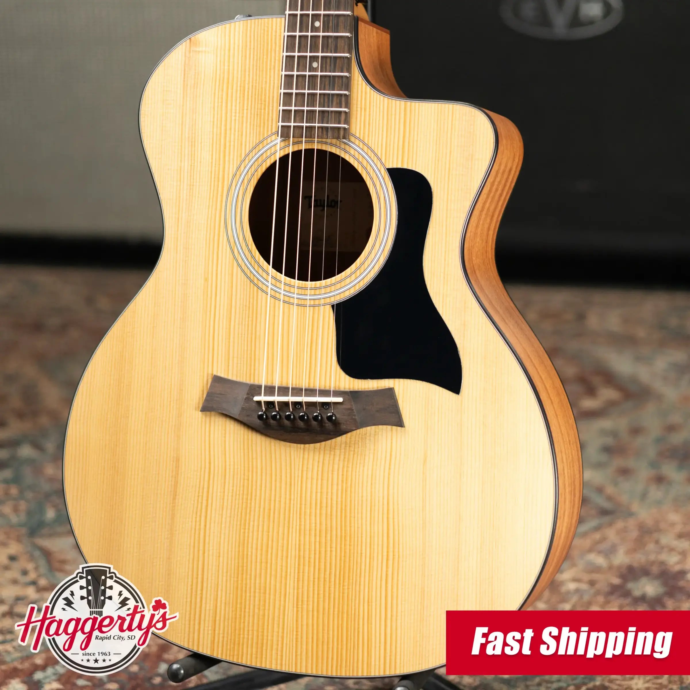 Taylor 114ce Grand Auditorium Acoustic-Electric Guitar with Structured Gig Bag