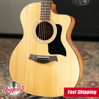 Taylor 114ce Grand Auditorium Acoustic-Electric Guitar with Structured Gig Bag