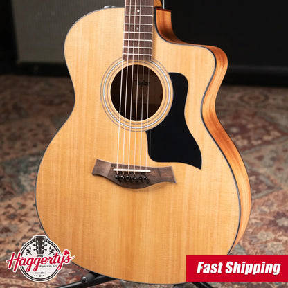 Taylor 114ce Grand Auditorium Acoustic-Electric Guitar with Structured Gig Bag - Floor Model