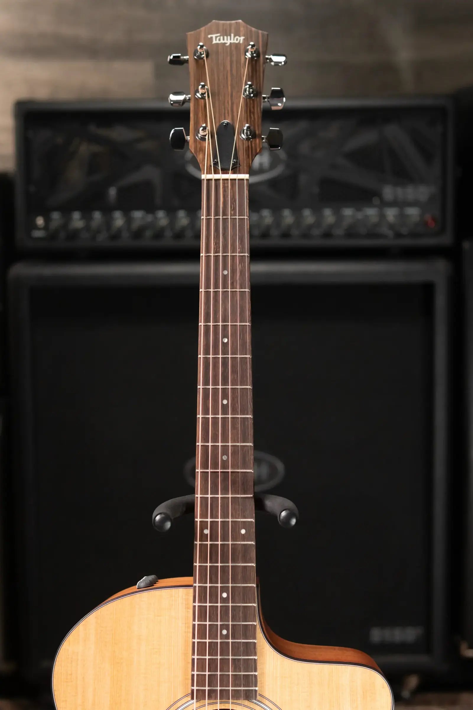 Taylor 114ce Grand Auditorium Acoustic-Electric Guitar with Structured Gig Bag - Floor Model