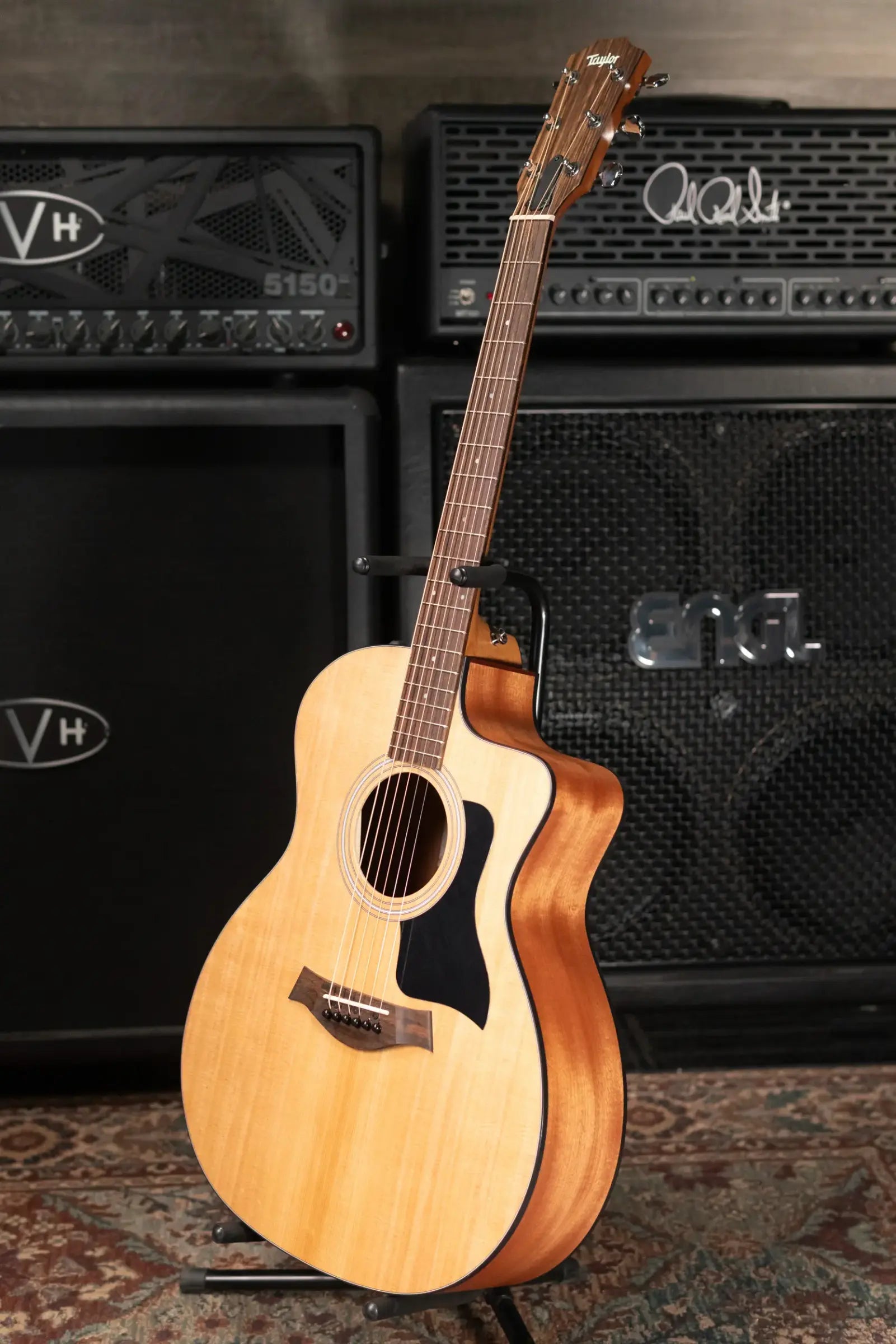 Taylor 114ce Grand Auditorium Acoustic-Electric Guitar with Structured Gig Bag - Floor Model