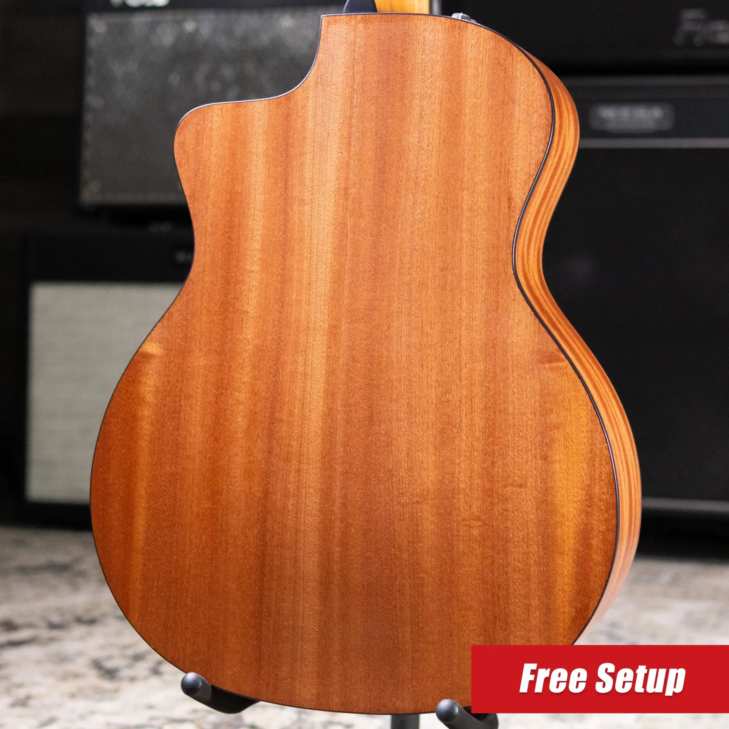 Taylor 114ce Grand Auditorium Acoustic/Electric Guitar with Structured Gig Bag - Floor Model