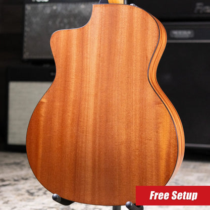 Taylor 114ce Grand Auditorium Acoustic/Electric Guitar with Structured Gig Bag - Floor Model