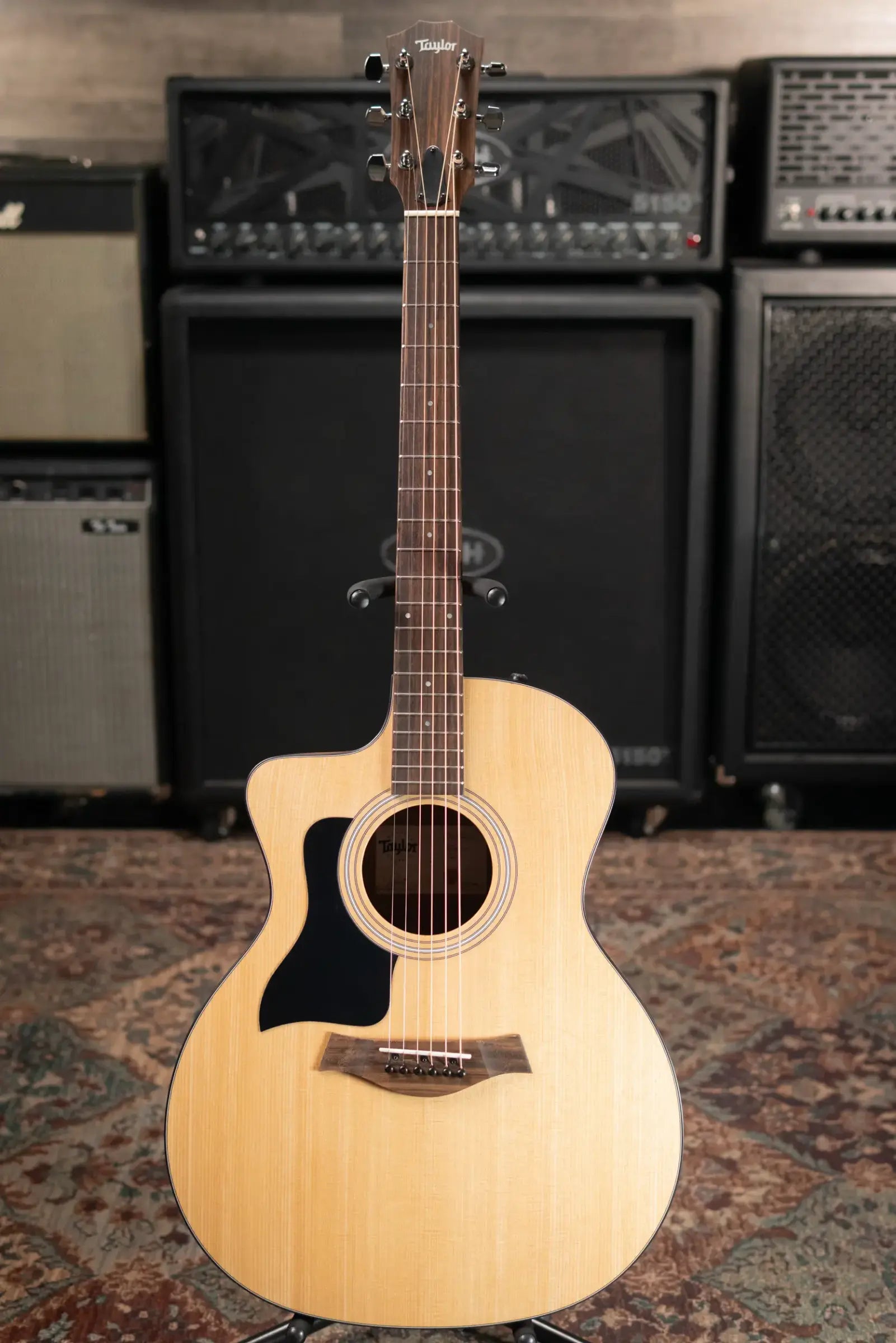 Taylor 114ce Left-Handed Grand Auditorium Acoustic/Electric Guitar with Gig Bag