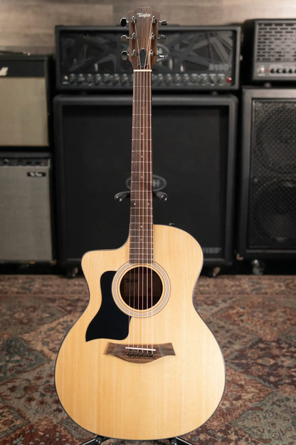 Taylor 114ce Left-Handed Grand Auditorium Acoustic/Electric Guitar with Gig Bag