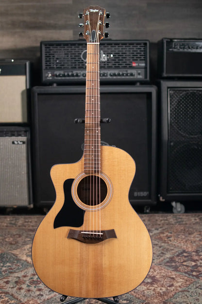 Taylor 114ce Left-Handed Grand Auditorium Acoustic/Electric Guitar with Gig Bag
