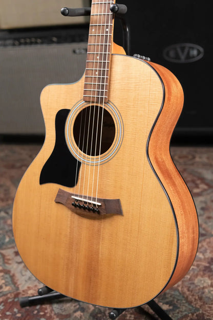 Taylor 114ce Left-Handed Grand Auditorium Acoustic/Electric Guitar with Gig Bag