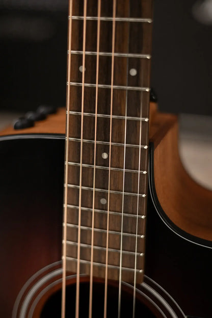 Taylor 114ce Special Edition Grand Auditorium Acoustic/Electric Guitar - Dark Tobacco Shaded Edgeburst with Gig Bag