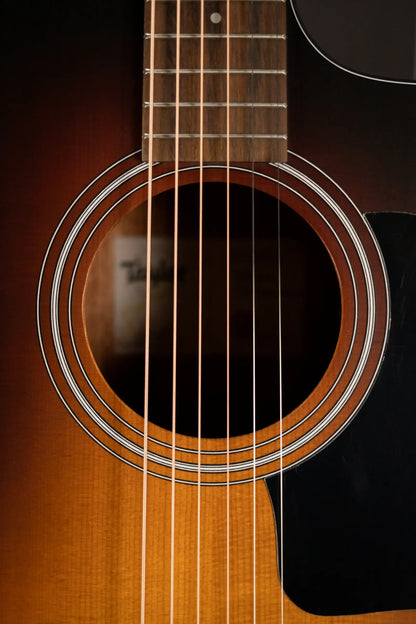 Taylor 114ce Special Edition Grand Auditorium Acoustic/Electric Guitar - Dark Tobacco Shaded Edgeburst with Gig Bag