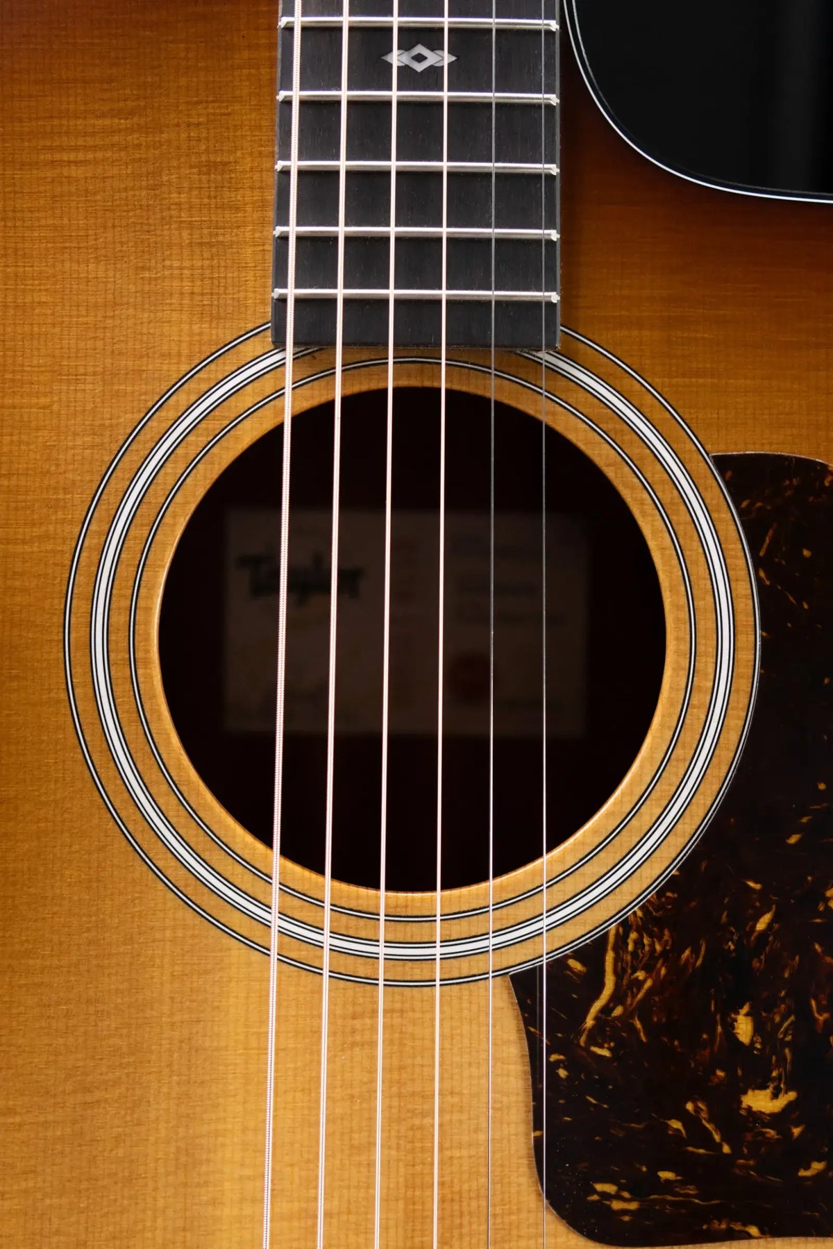 Taylor 114ce Sunset Blvd Grand Auditorium Acoustic/Electric Guitar - Shaded Edgeburst with Gig Bag