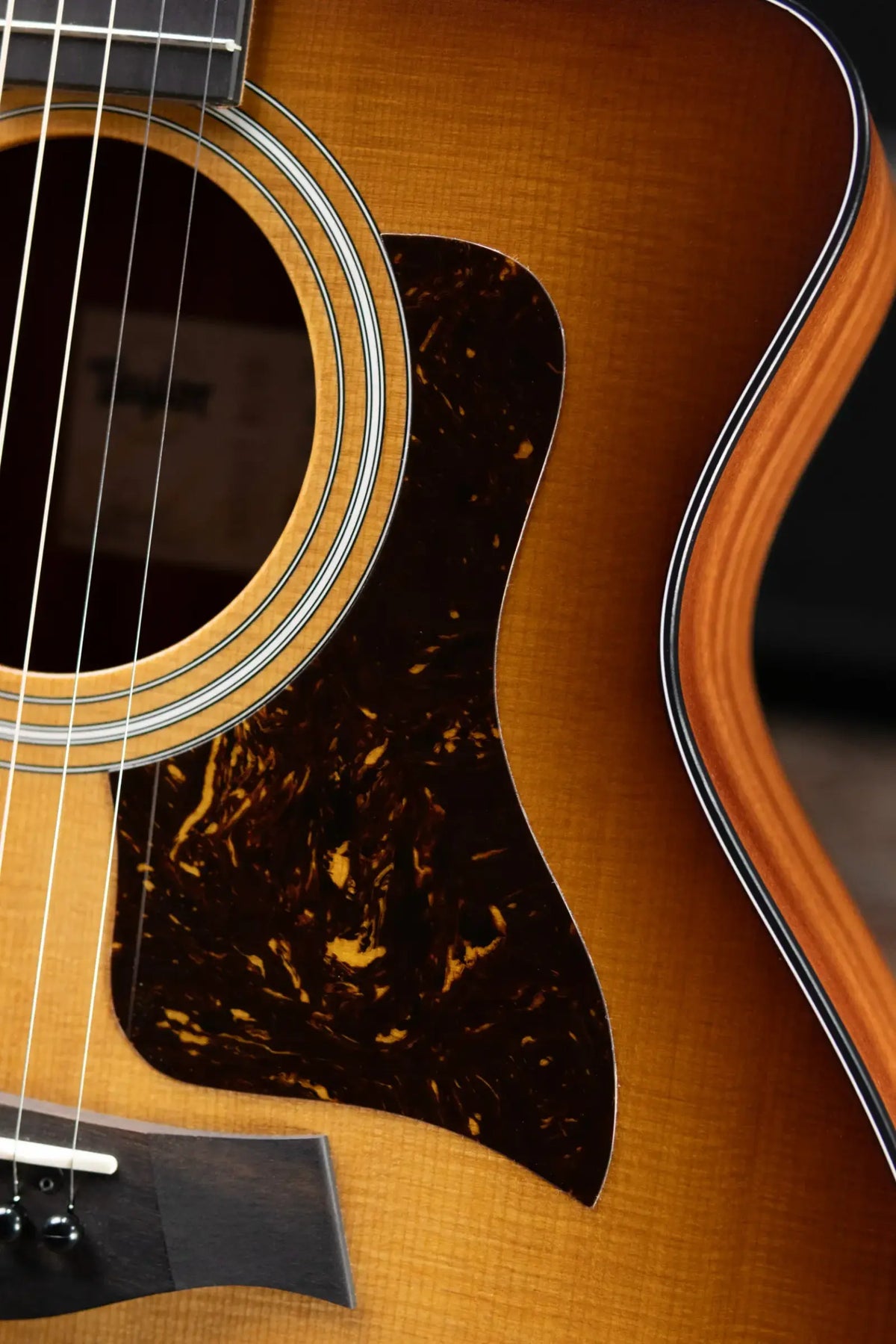 Taylor 114ce Sunset Blvd Grand Auditorium Acoustic/Electric Guitar - Shaded Edgeburst with Gig Bag