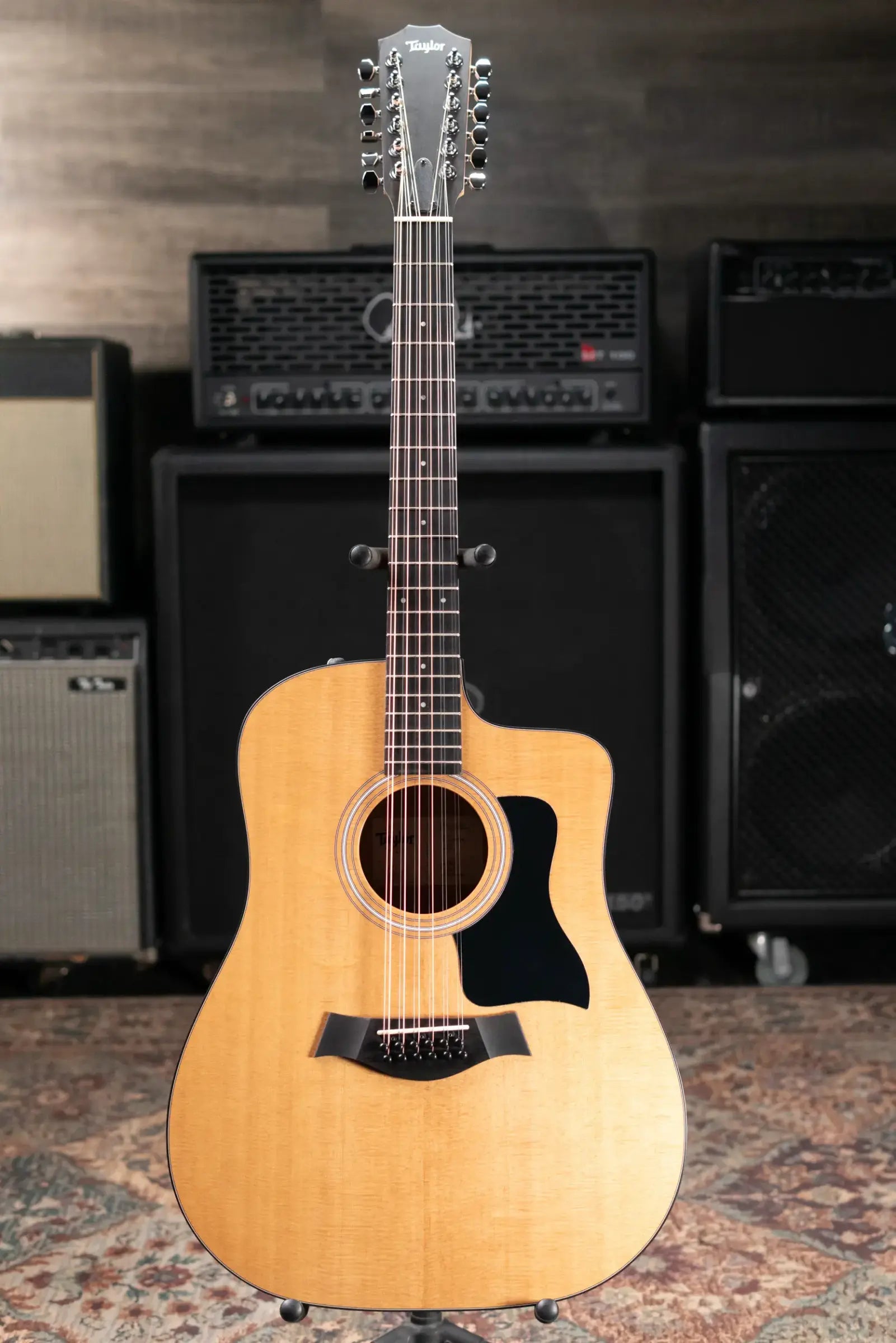 Taylor 150ce 12-String Dreadnought Acoustic/Electric Guitar with Gig Bag