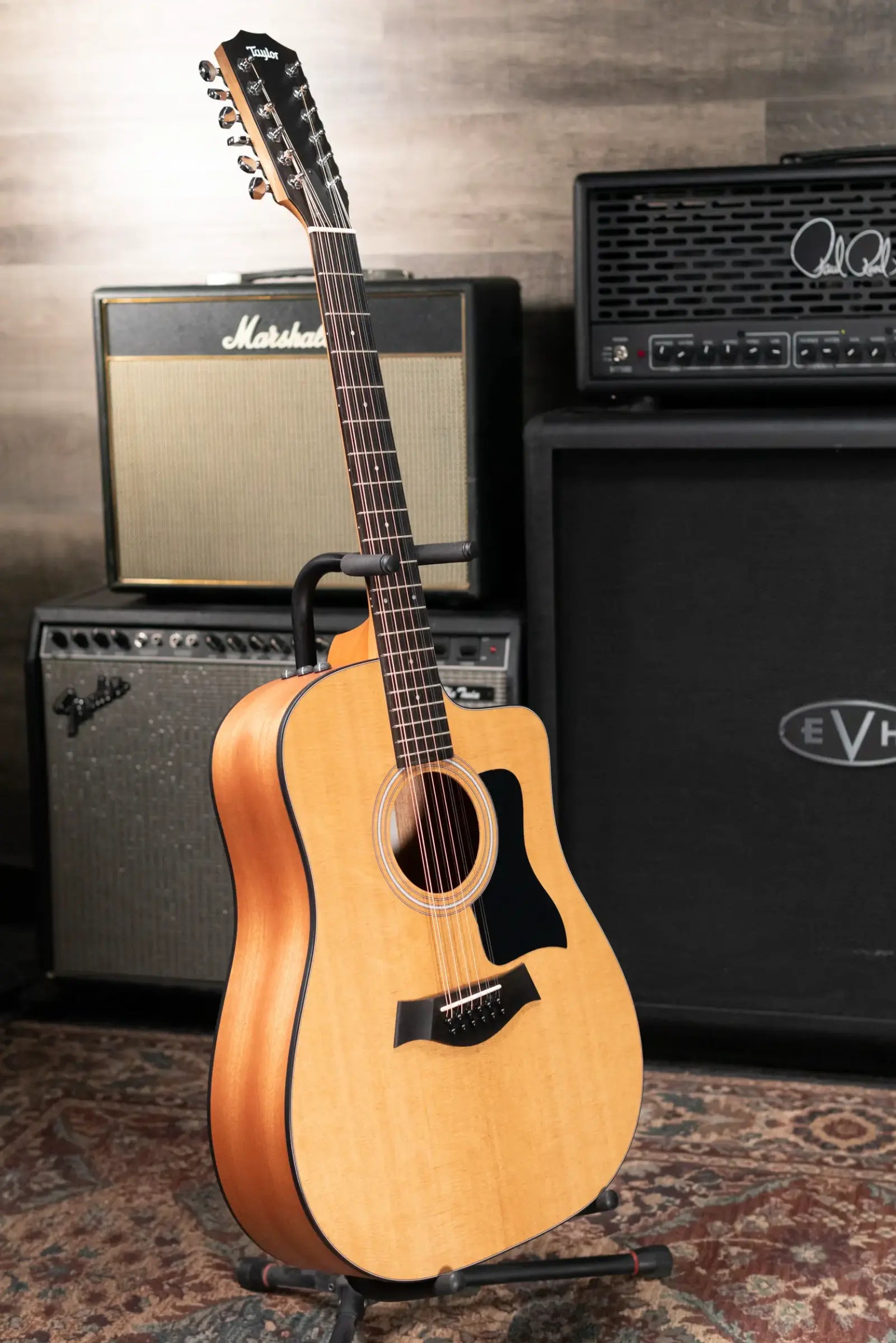 Taylor 150ce 12-String Dreadnought Acoustic/Electric Guitar with Gig Bag