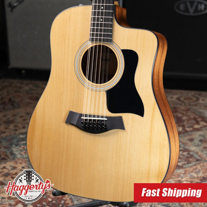 Taylor 150ce 12-String Dreadnought Acoustic/Electric Guitar with Gig Bag