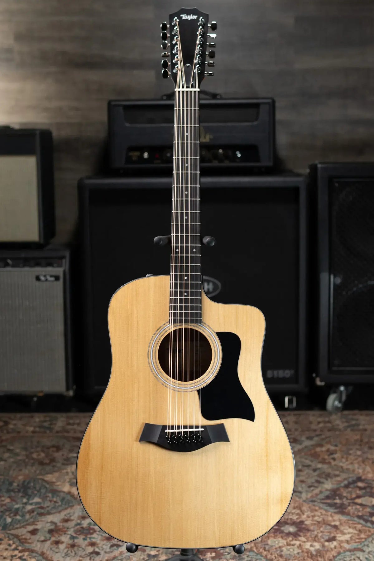 Taylor 150ce 12-String Dreadnought Acoustic/Electric Guitar with Gig Bag