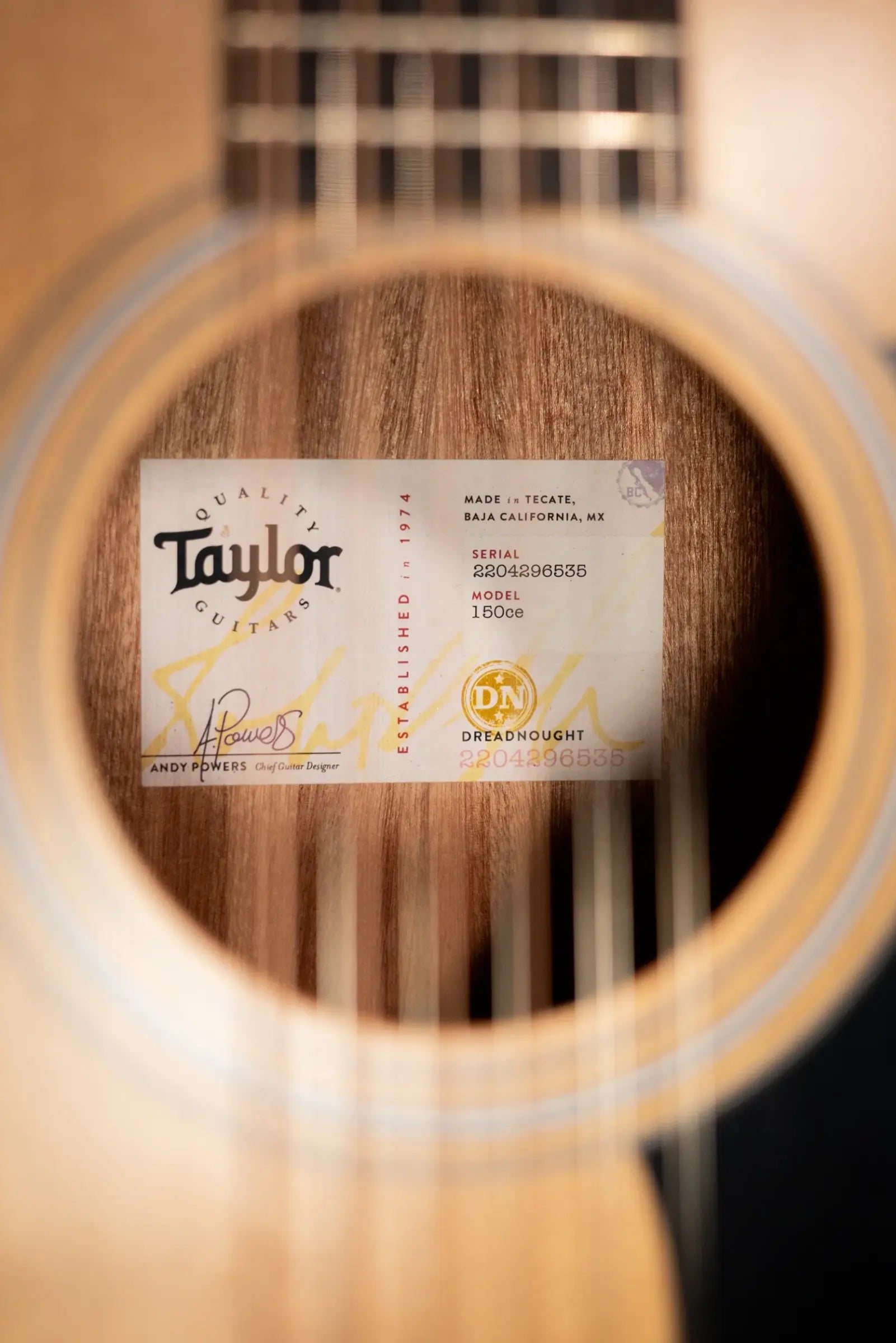 Taylor 150ce 12-String Dreadnought Acoustic/Electric Guitar with Gig Bag - Factory Used