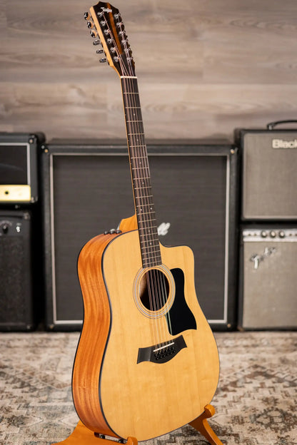 Taylor 150ce 12-String Dreadnought Acoustic/Electric Guitar with Gig Bag - Factory Used