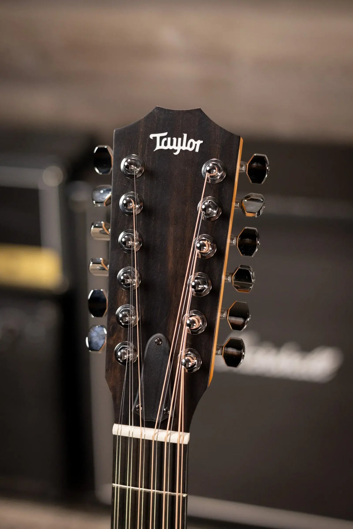Taylor 150ce Left-Handed 12-String Dreadnought Acoustic/Electric Guitar - Natural with Gig Bag