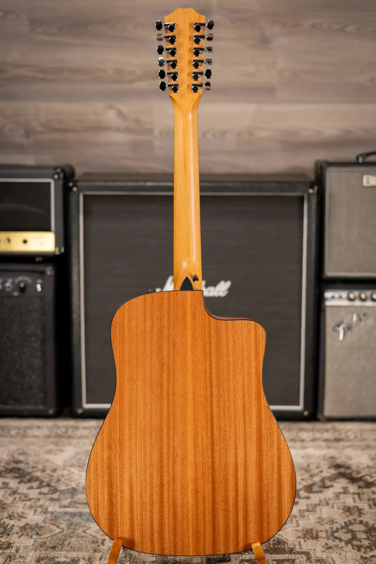 Taylor 150ce Left-Handed 12-String Dreadnought Acoustic/Electric Guitar - Natural with Gig Bag