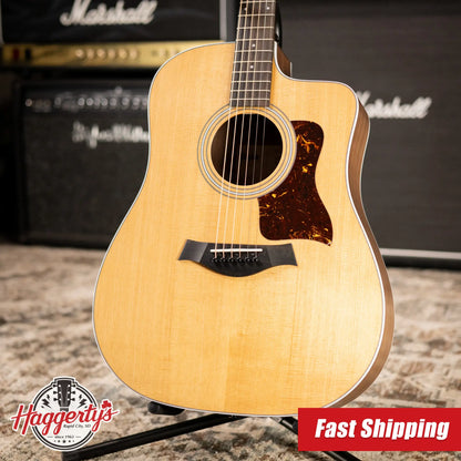 Taylor 210ce Dreadnought Acoustic/Electric Guitar with Gig Bag
