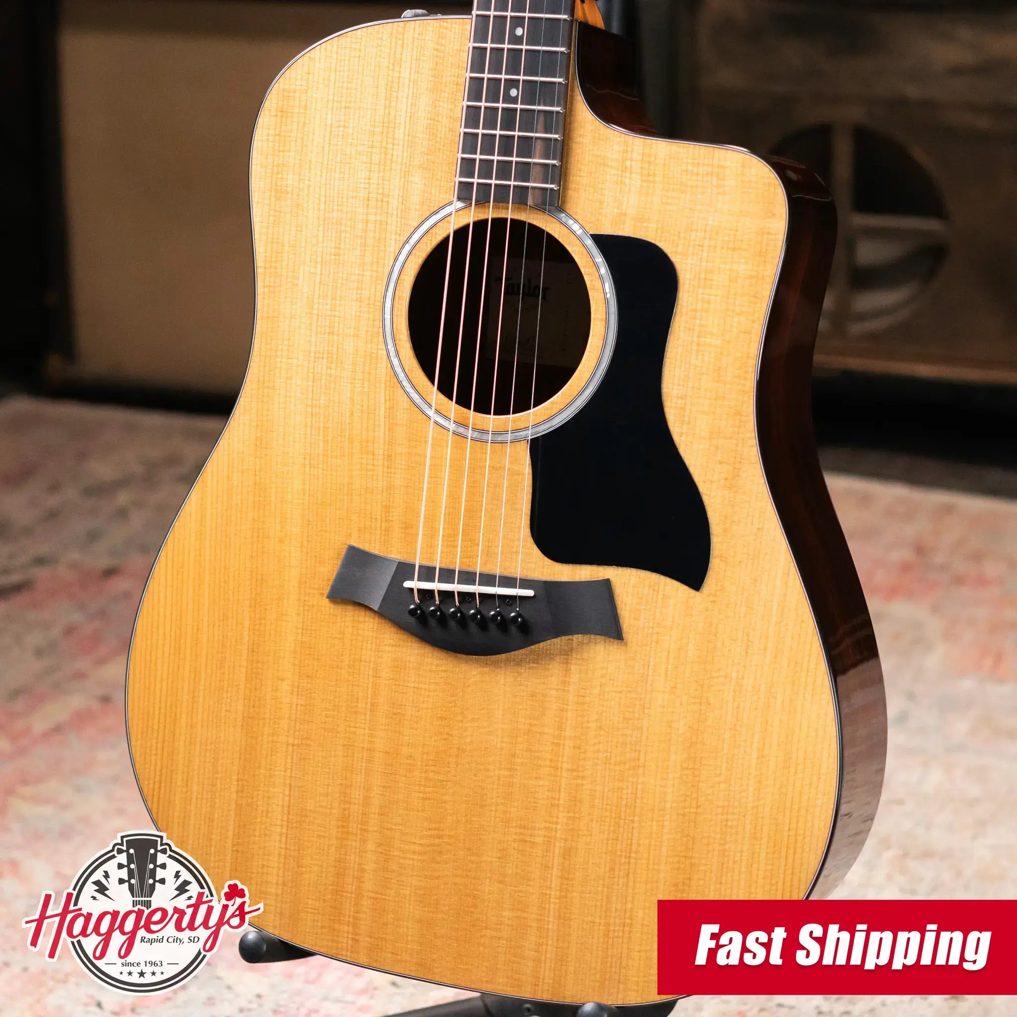 Taylor 210ce Plus Dreadnought Acoustic/Electric Guitar with Aerocase - Factory Demo