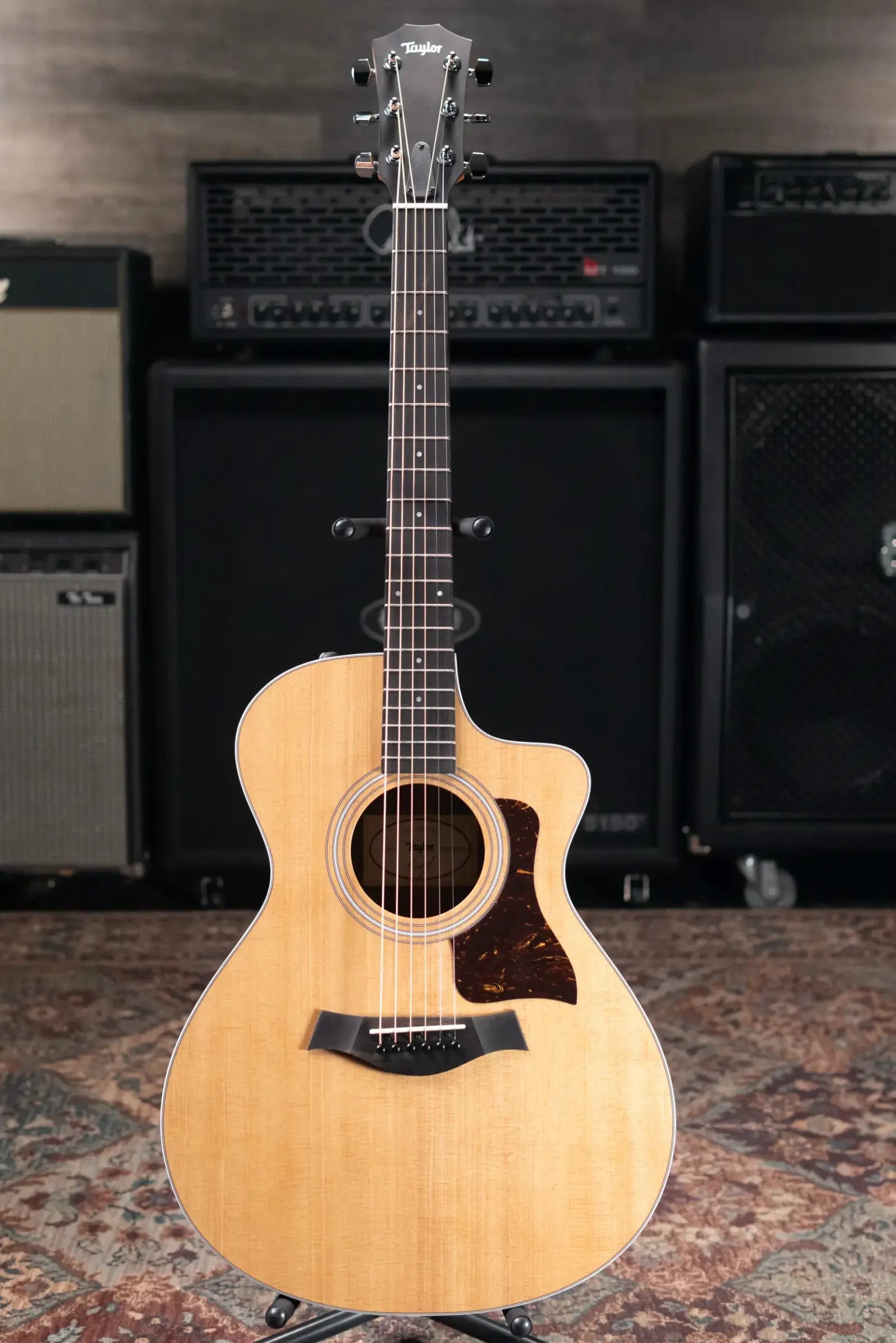 Taylor 212ce Grand Concert Acoustic/Electric Guitar with Gig Bag