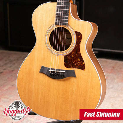 Taylor 212ce Grand Concert Acoustic/Electric Guitar with Gig Bag