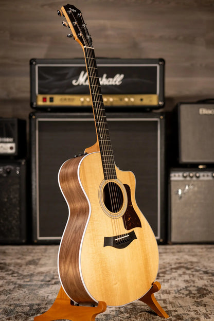 Taylor 212ce Grand Concert Acoustic/Electric Guitar with Gig Bag - Factory Demo