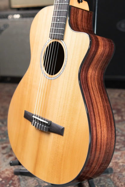 Taylor 212ce-N Plus Grand Concert Acoustic/Electric Guitar with Aerocase